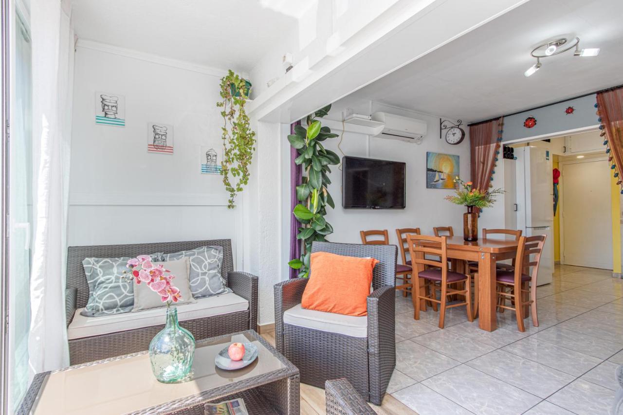 ロザスSand1-Apartamento En La Playa, Centrico, Parking Y Climaアパートメント エクステリア 写真